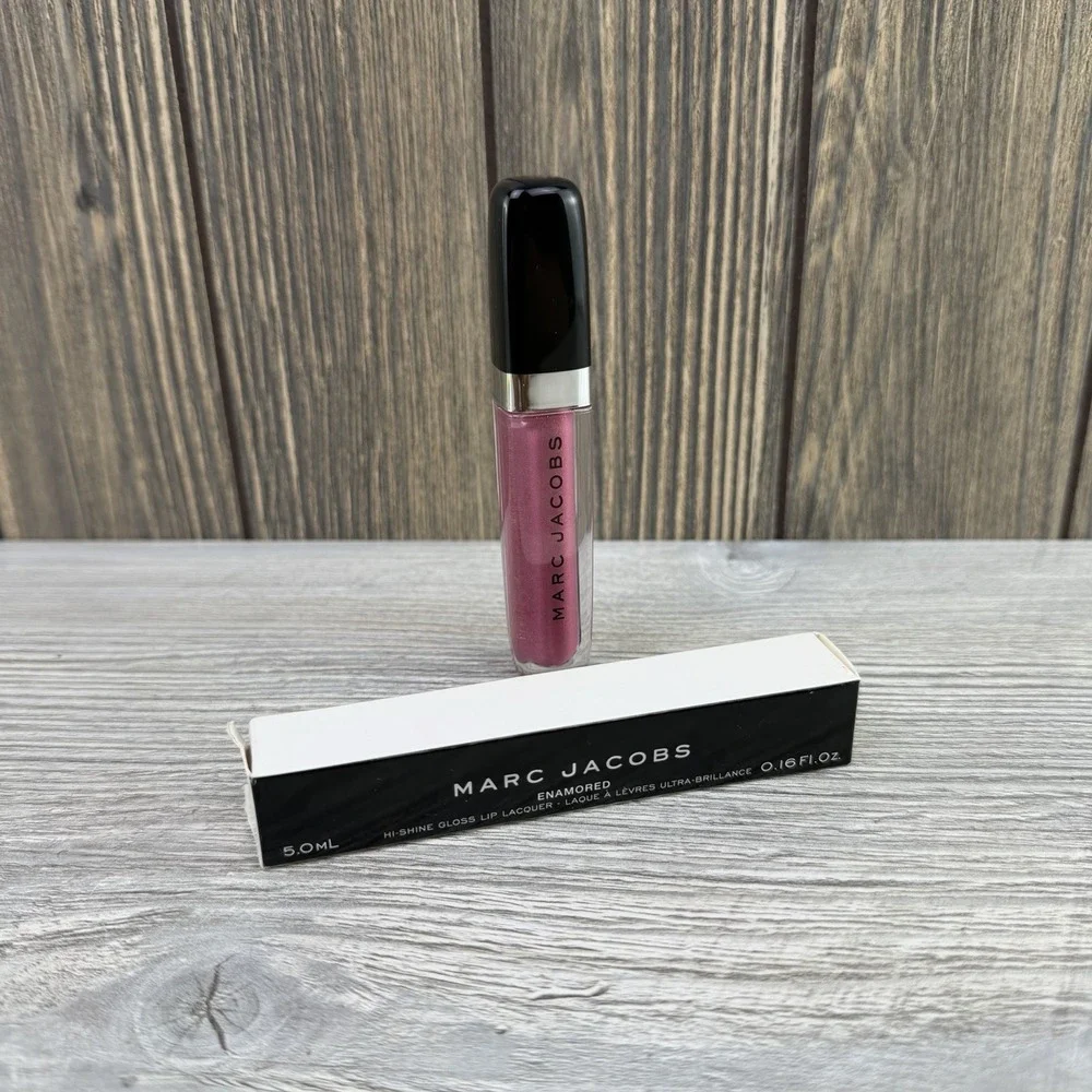 Marc Jacobs Enamored Lip Gloss 302 Allow Me 5ml 0.16oz New In Box Authentic